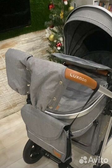 Коляска Luxmom 608 (2 в 1) новая