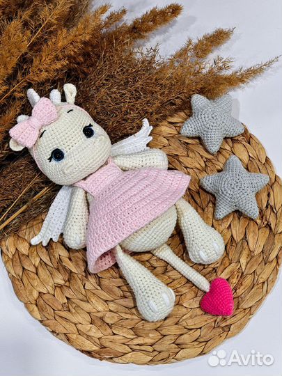 Вязаные игрушки ручной работы