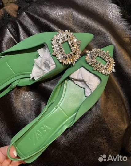 Мюли, балетки zara