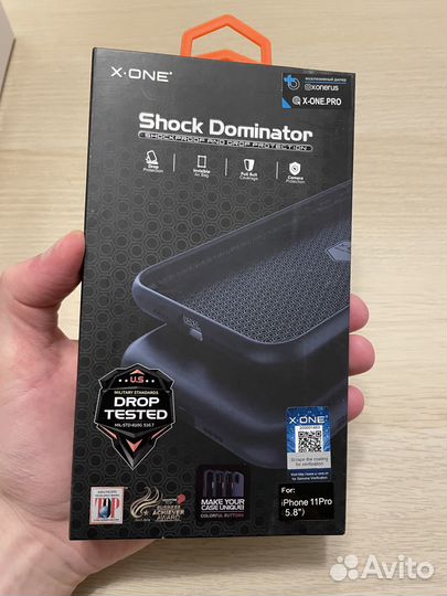 Новые противоударные чехлы X-ONE на iPhone