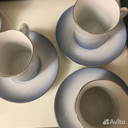 Сервиз, набор для чая, маленькие чашки