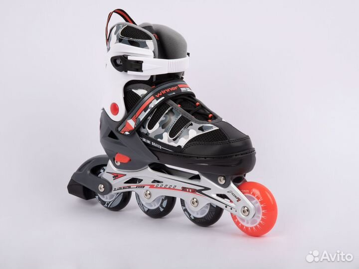 Ролики sitis Winner Black-White-Grey Sta450