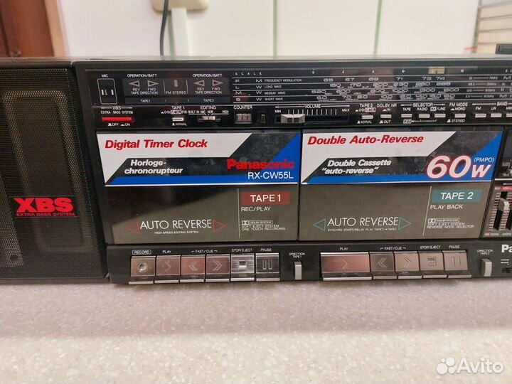 Кассетный магнитофон panasonic