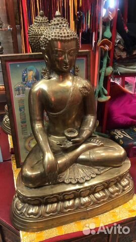 Статуя Будда Шакьямуни из бронзы