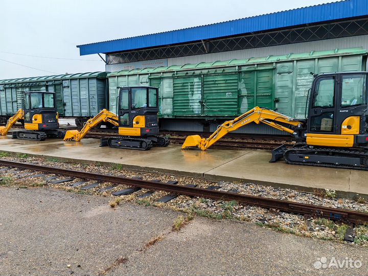 Мини-экскаватор Kato HD33V5, 2023