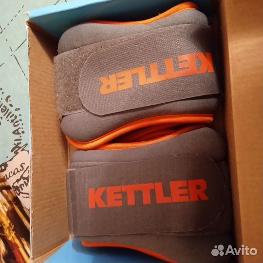 Утяжелители для рук и ног kettler 2*1,5 кг