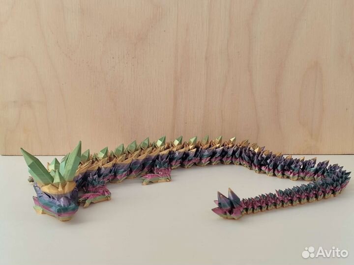 Дракон. Антистресс. Дракон подвижный. Радужный