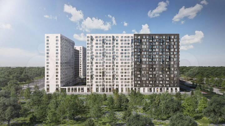 2-к. квартира, 56,9 м², 12/17 эт.