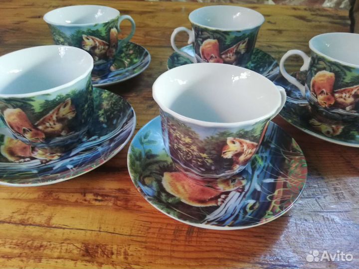 Чашка с блюдцем