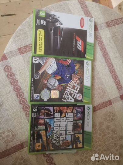 Диски на xbox 360 лицензия, бронь для Виктора