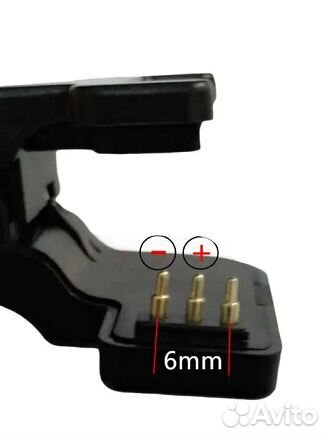 Кабель-прищепка зарядки смарт часов и браслетов