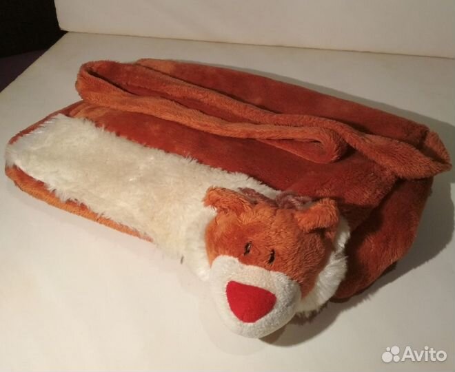 Детская плюшевая сумочка сумка