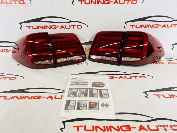 Стоп - сигналы Nissan Patrol 62 LED NEW E5341