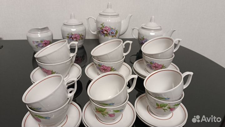 Чайно кофейный сервиз СССР