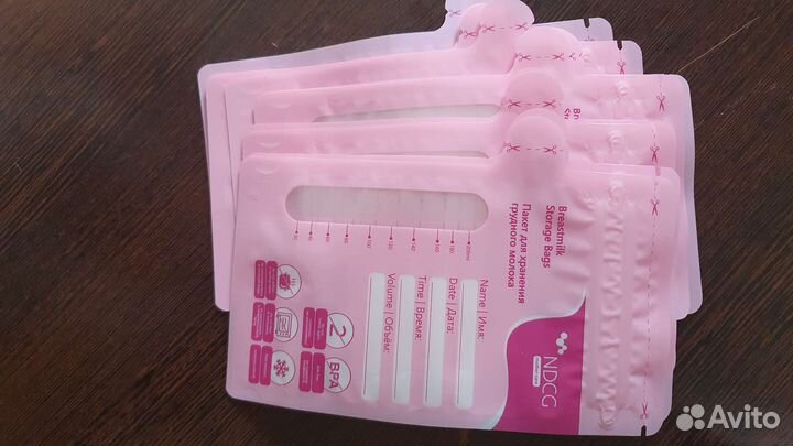 Пакеты для хранения грудного молока