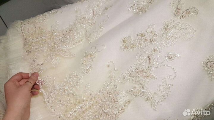 Свадебное платье 42 44 новое