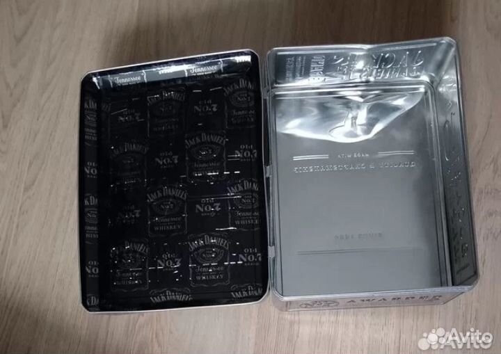 Коробка от виски Jack Daniels. тубус