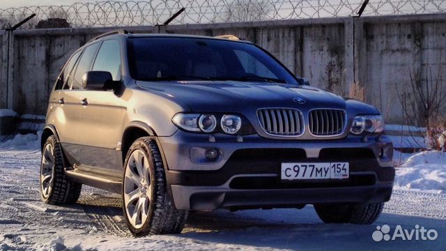 Расширители колесных арок BMW X5 E53 abs пластик
