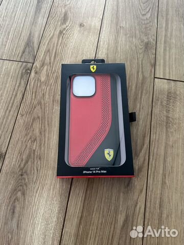 Чехол для iPhone 14 pro max Ferrari новый