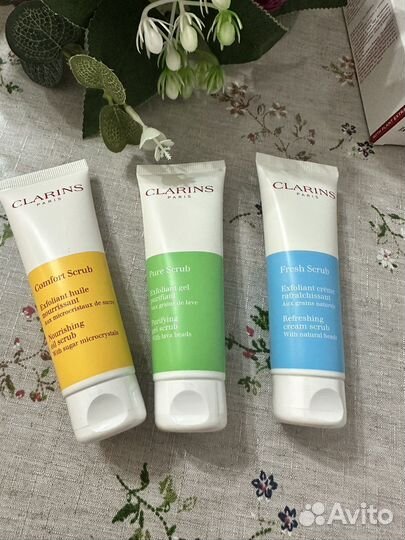 Clarins скраб