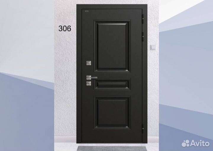 Входная дверь в квартиру металлическая