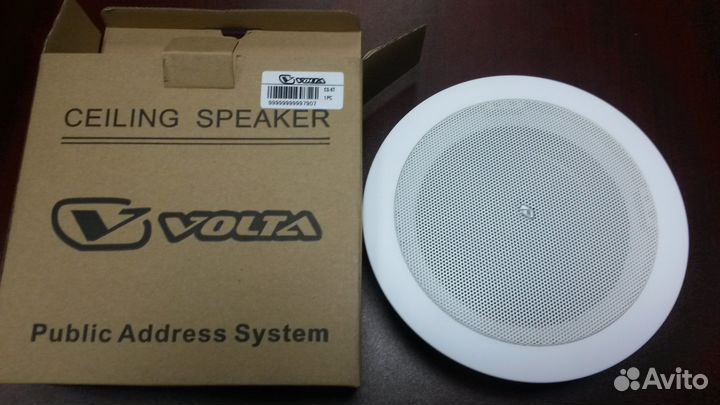 Потолочные встраиваемые колонки новые