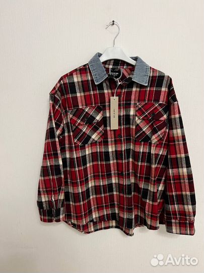 Рубашка в клетку оверсайз Fear Of God (premium)