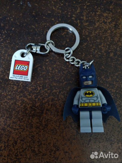 Брелок lego Бэтмен и Супермен DC Comics