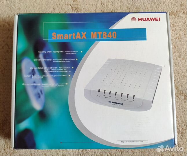 Модем huawei SmartAX MT840