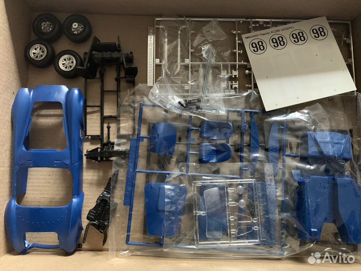 Моделист Родстер ас289 Кобра, Shelby Cobra 289