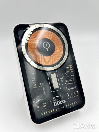 Повербанк с быстрой зарядкой + MagSafe hoco