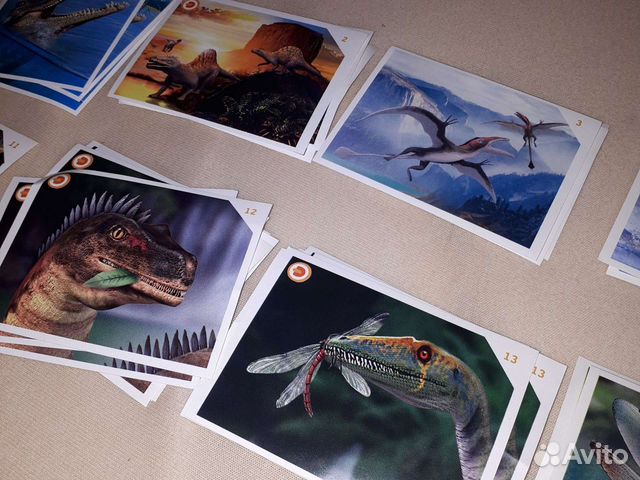 Наклейка динозавры оживают