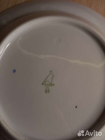 Тарелки Дулево СССР