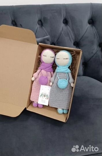 Кукла исламская вязаная