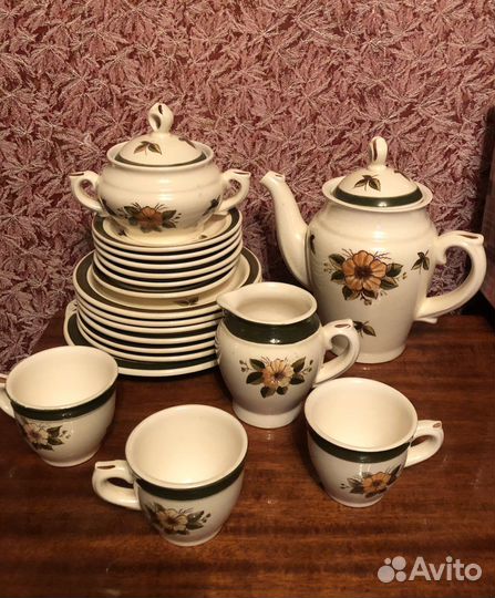 Керамический сервиз СССР