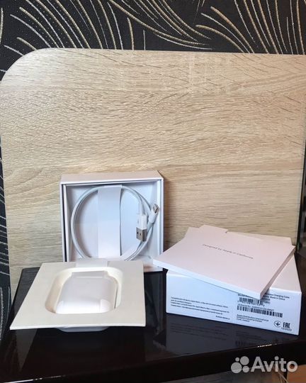 Беспроводные наушники apple airpods 2 luxe