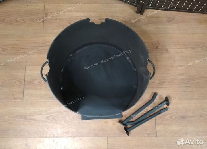 Печь под казан 440 мм (под казан 16-22л) сталь 3мм