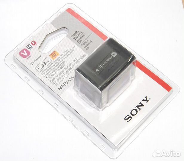 Аккумулятор Sony NP-FV70 новый