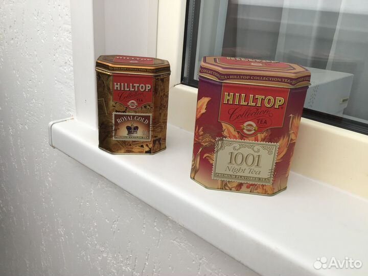 Жестяные банки для чая