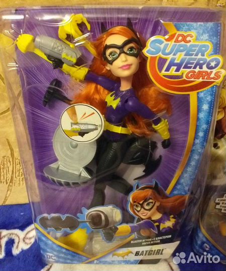 Новые куклы DC super hero- batgirl и bumblebee