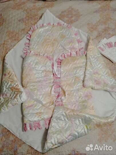 Конверт на выписку для девочки