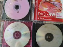 Диски для записи: DVD-RW