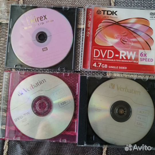 Диски для записи: DVD-RW, DVD+R(DL)