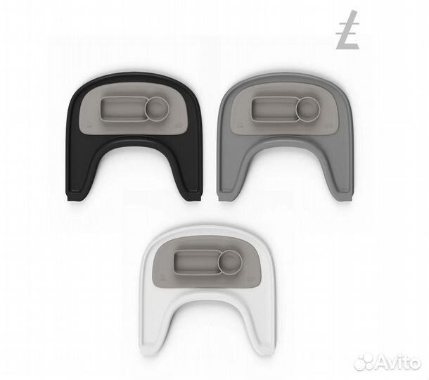 Силиконовая тарелка-подносик Stokke