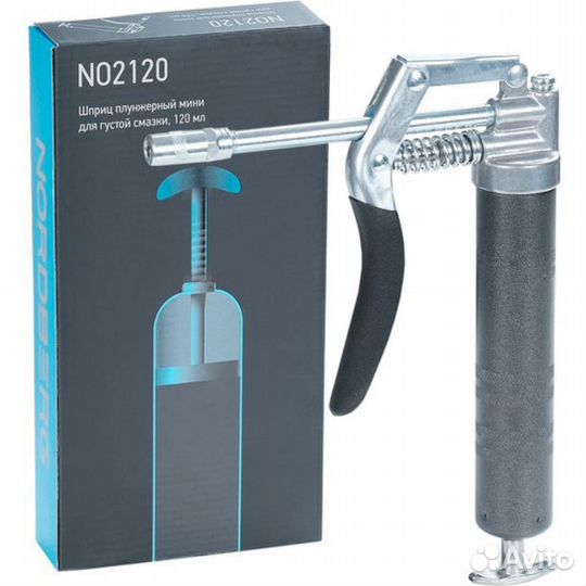 Плунжерный мини шприц для густой смазки nordberg N