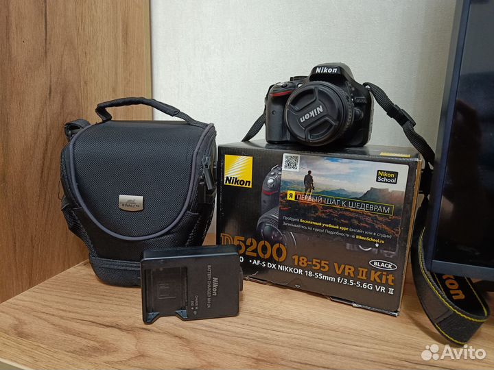 Зеркальный фотоаппарат nikon d5200