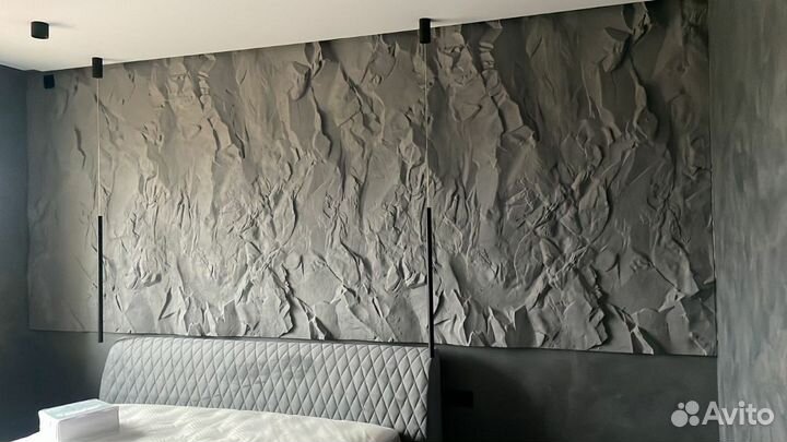 3D панель из гипса Скала