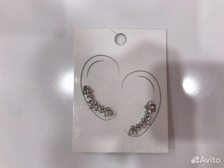 Серьги кафы Forever21