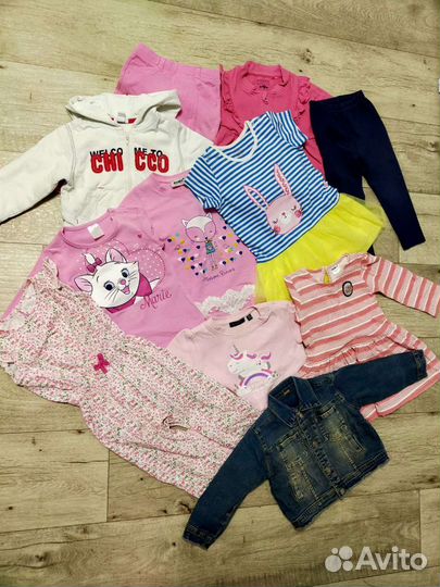 Вещи пакетом на девочку 86