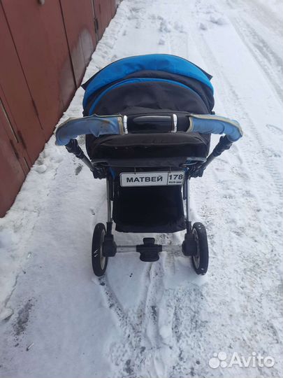 Прогулочная коляска зимний бу